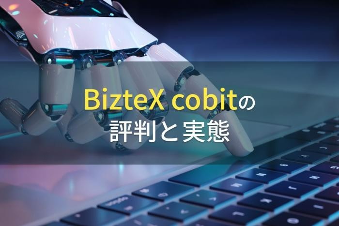 【2023年最新】BizteX cobitの評判と実態