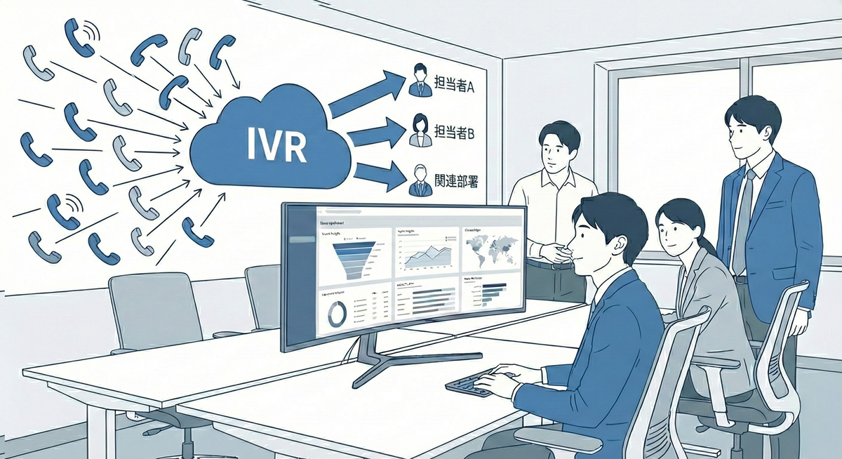 IVR導入後の社内風景