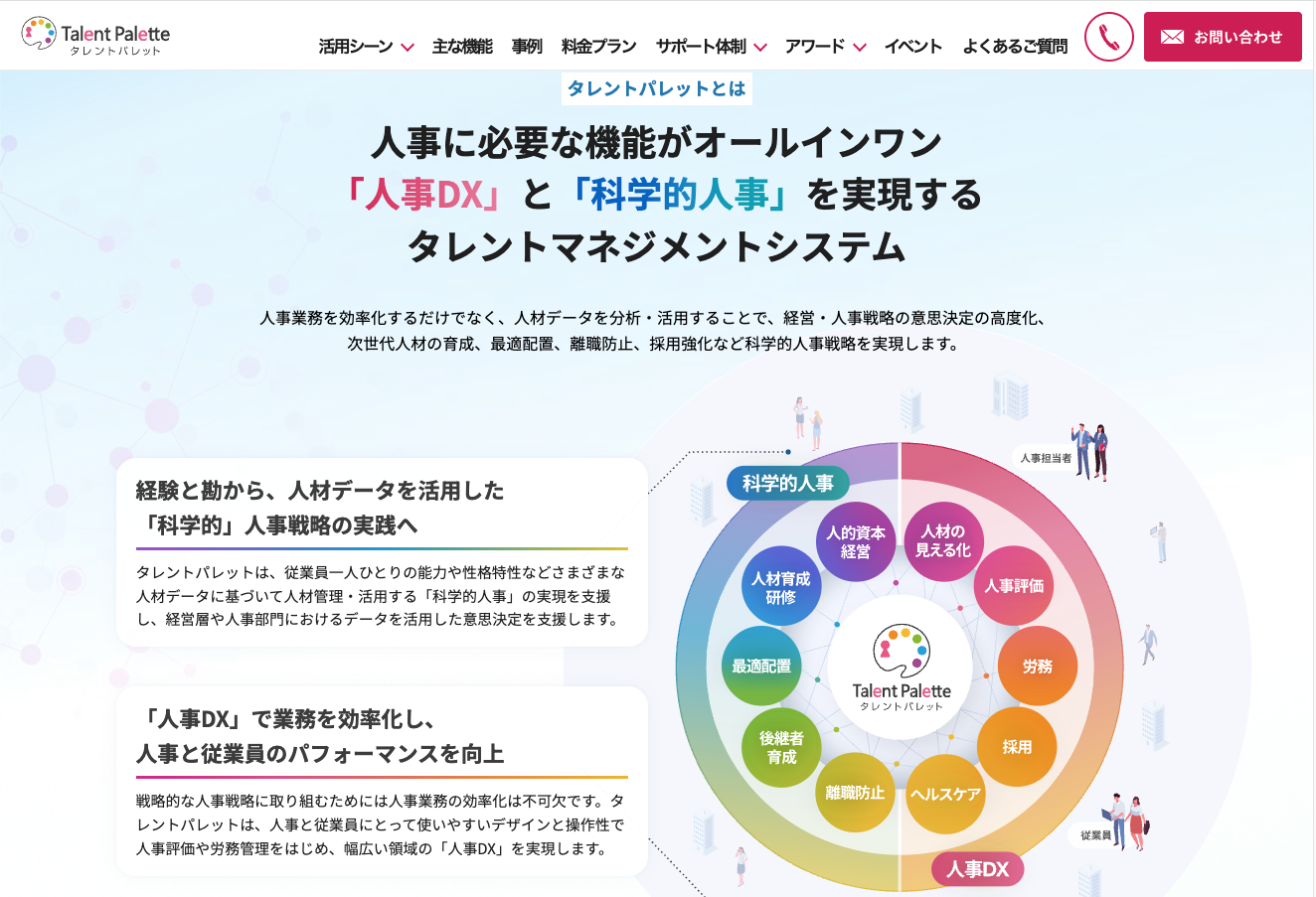 タレントパレットの評判を解説