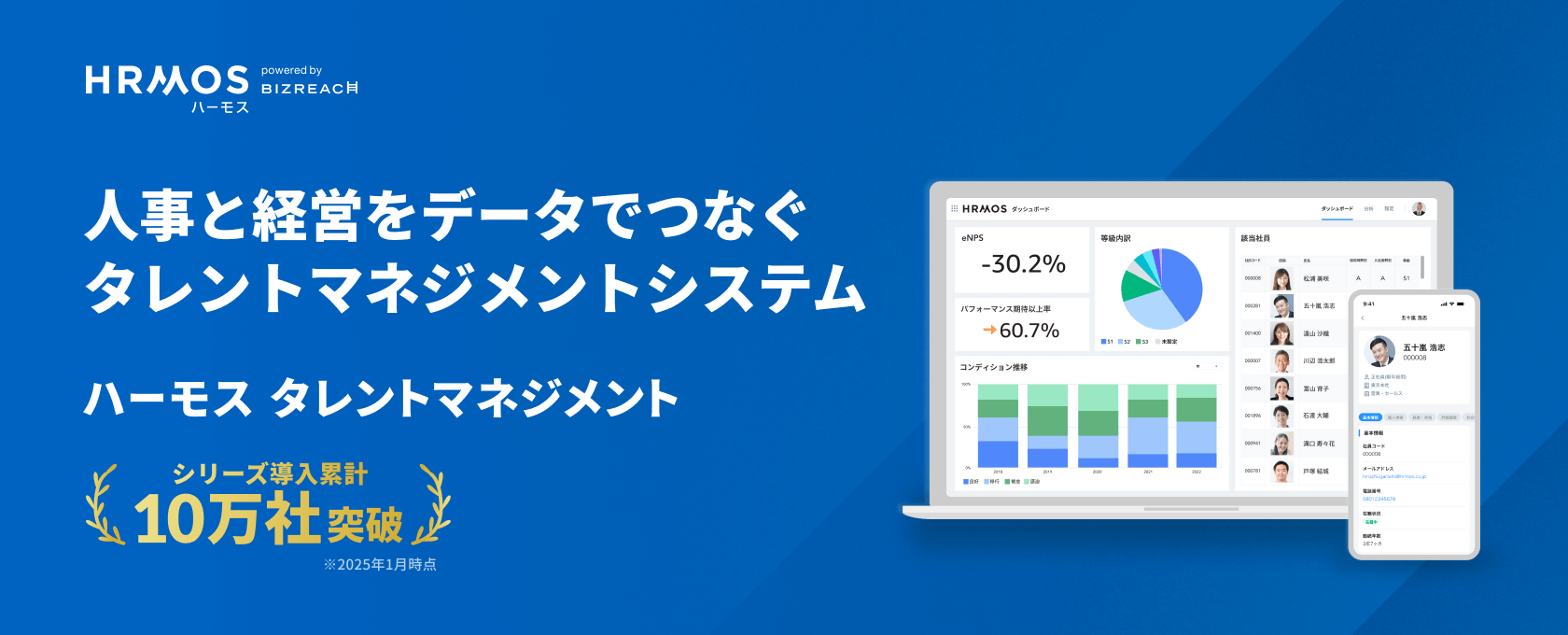 HRMOSタレントマネジメントのイメージ画像