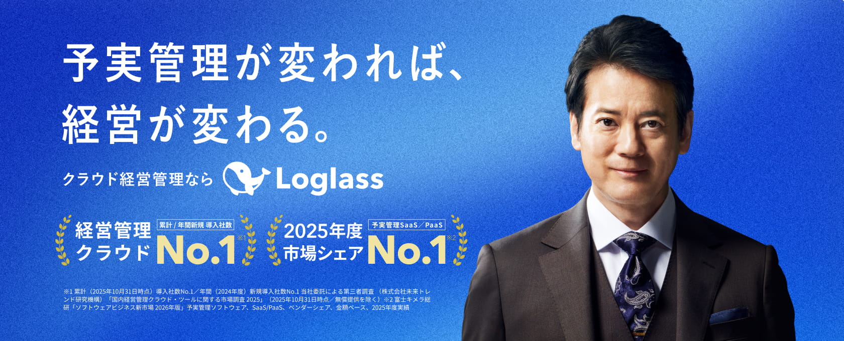 Loglass 経営管理のイメージ画像