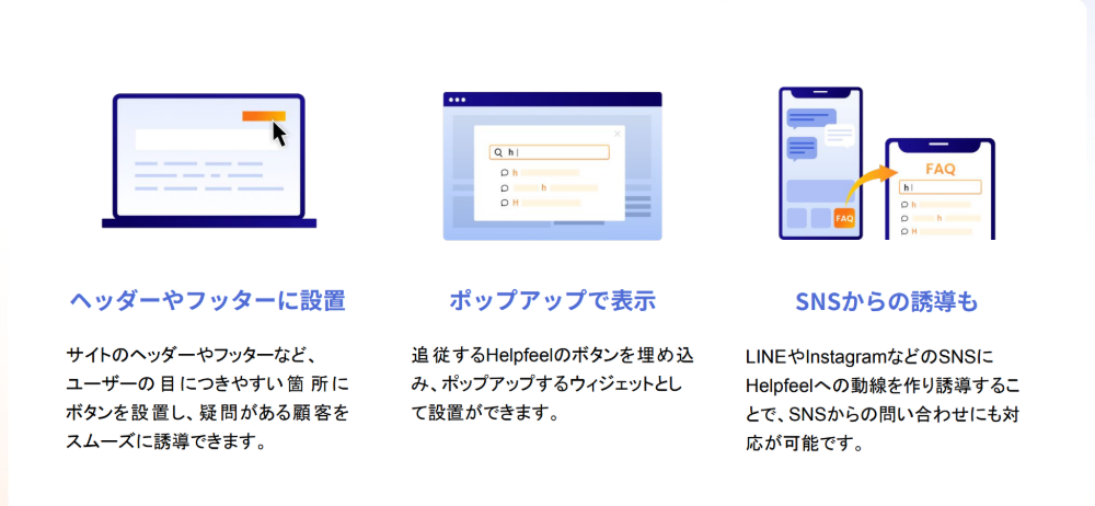 顧客の環境に合わせた設置が可能