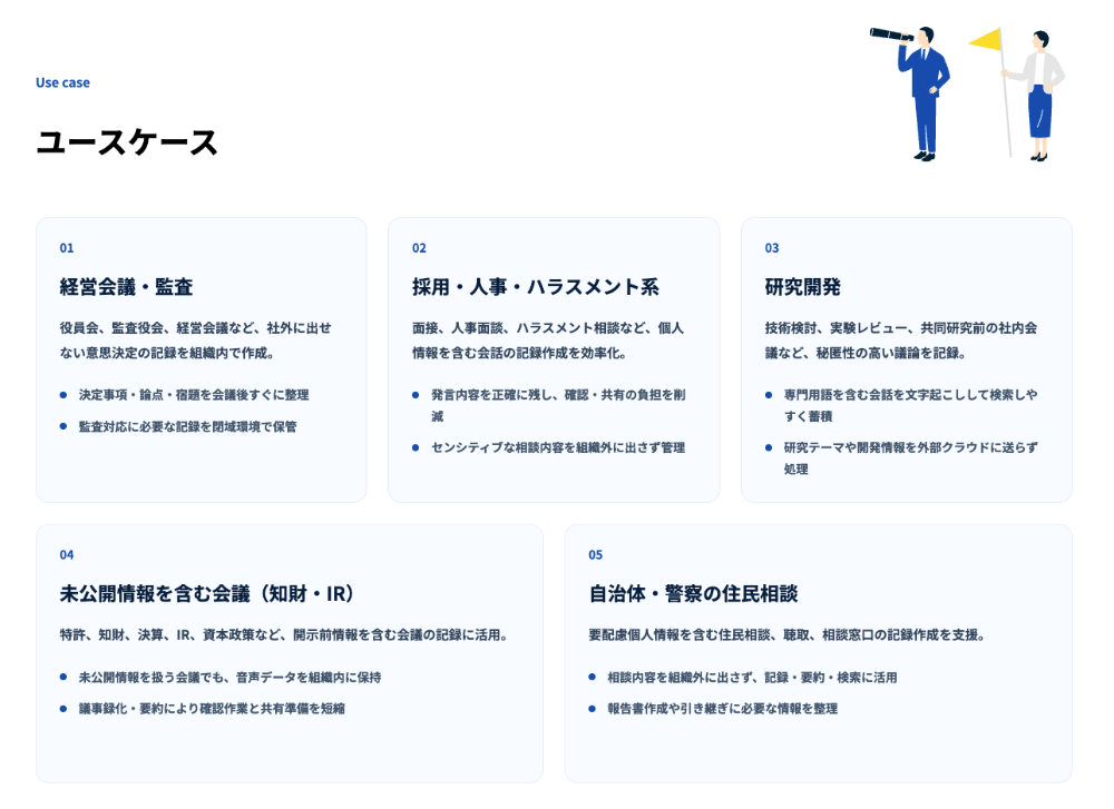 さまざまな業界で利用されています